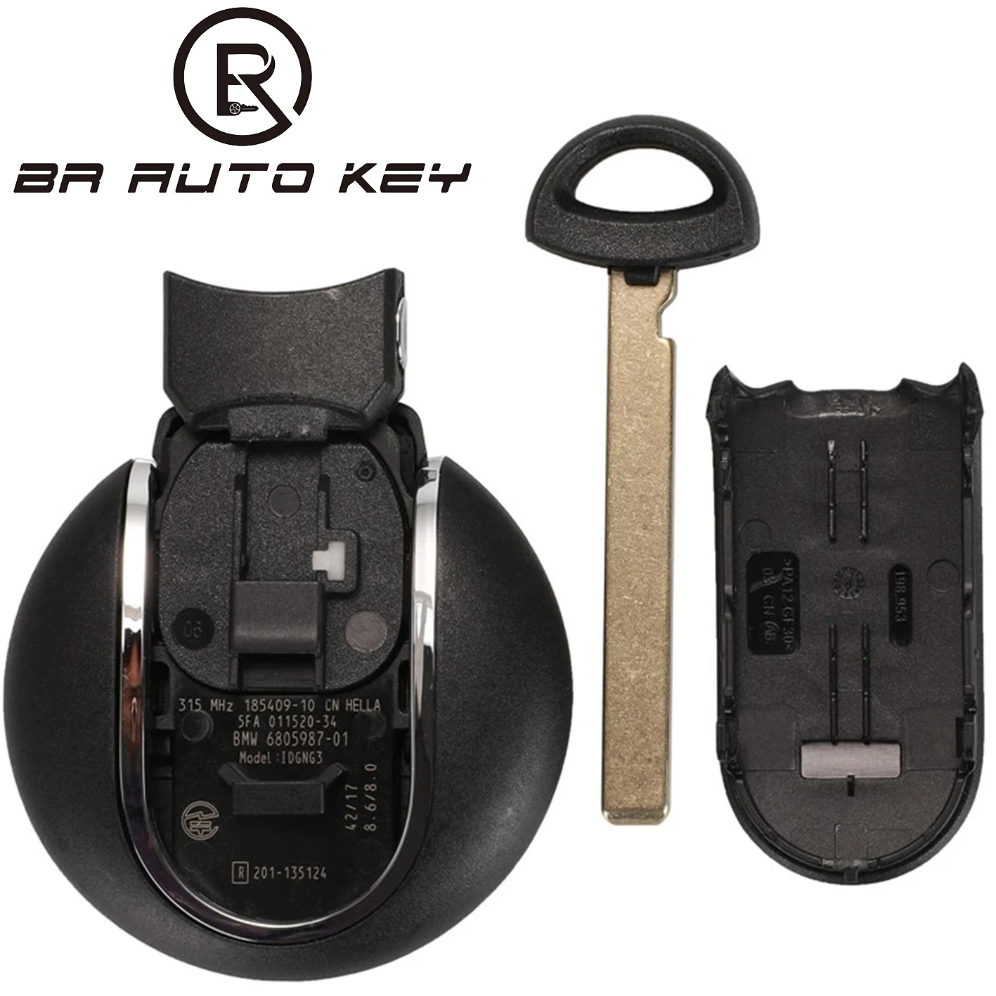 Smart Remote For BMW MINI Cooper MINI F55 F56 2014 2015 2016 2017 2018 315MHz 433MHz Smart Remote Car Key 185409-10 NBGIDGNG1