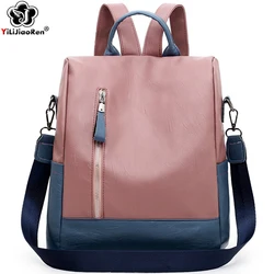 Fashion Backpack For Ladies Shoulder Bag Anti Theft Backpack Women Large School Bags For Teenage Girl Mochila Female