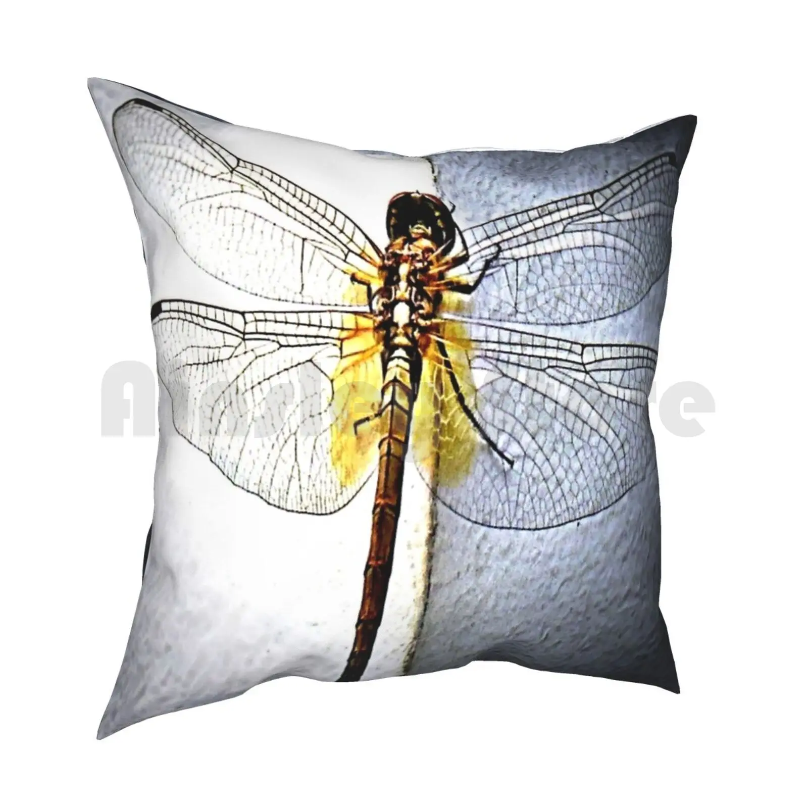 Dragonfly | Trending Dragonflies | Dragonfly Related Merch Pillow Case Printed Home Soft Throw Pillow Dragonfly