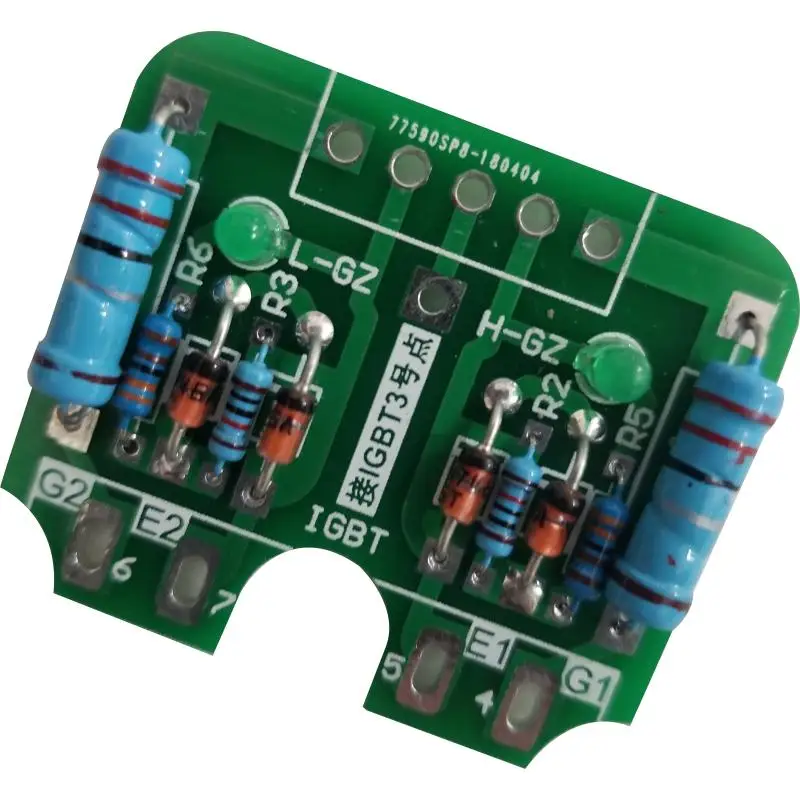 IGBT Gate Resistor Board with ZVS Bidirectional Voltage Limit with Output Status LED Indicator Universal Design