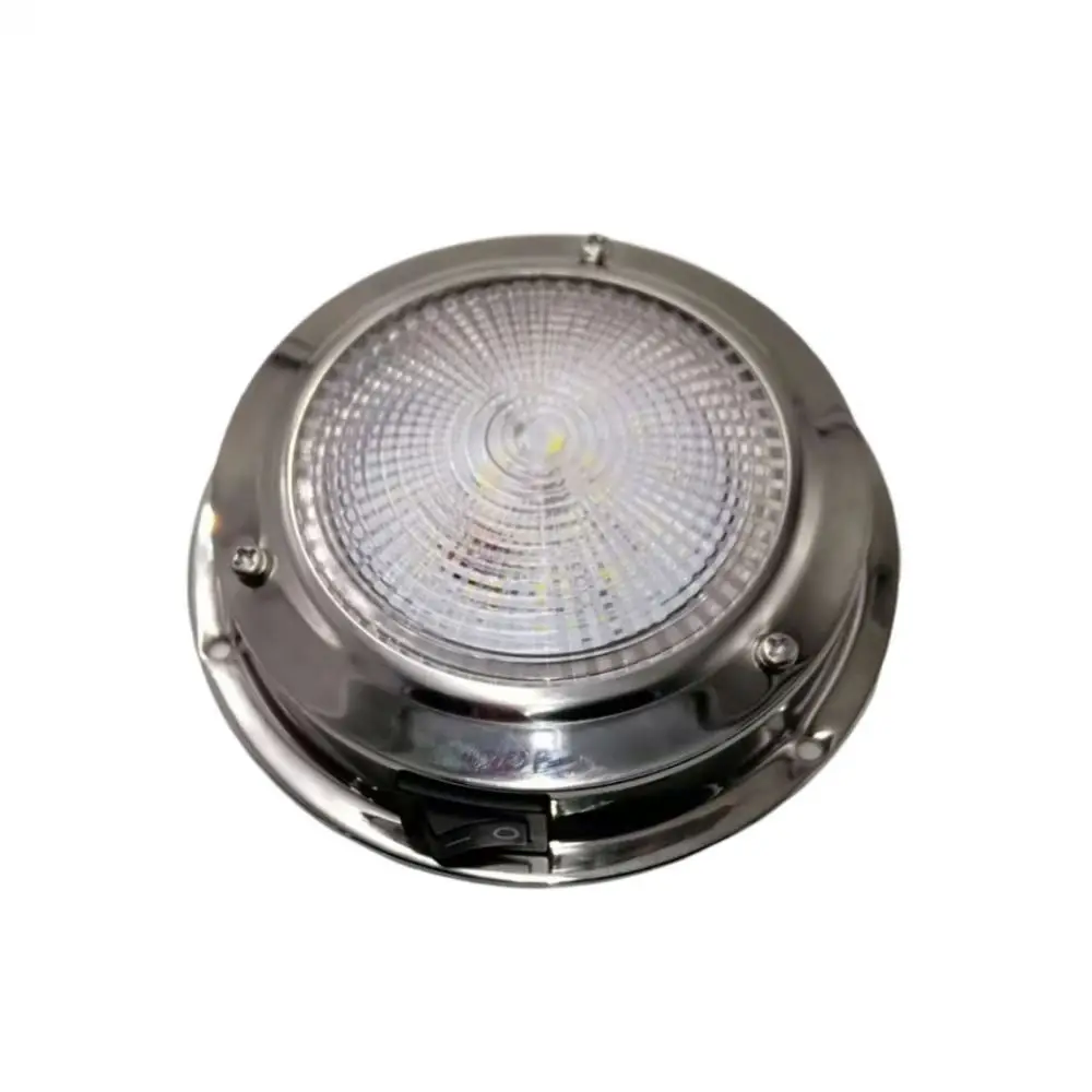 ANHEART Marine Boat RV Cabinet Interior Roof LED Stainless Steel Cool White Ceiling Light 12V