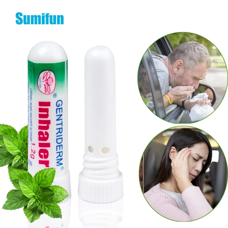 1Pcs Nasal Inhaler Rhinitis Mint Cream Nasal Essential Oils 100% Original Rhinitis Refresh Nose Cold Cool Herbal Ointment P0084