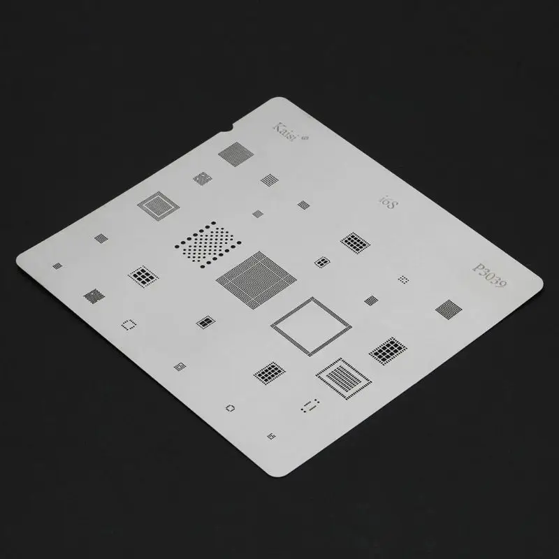 Kit di Stencil Reballing BGA Chip IC in acciaio inossidabile 1PC Set modello di saldatura per iPhone XS MAX/XR/XS/X/8 Plus/8/7 Plus/7/6S Plus/6
