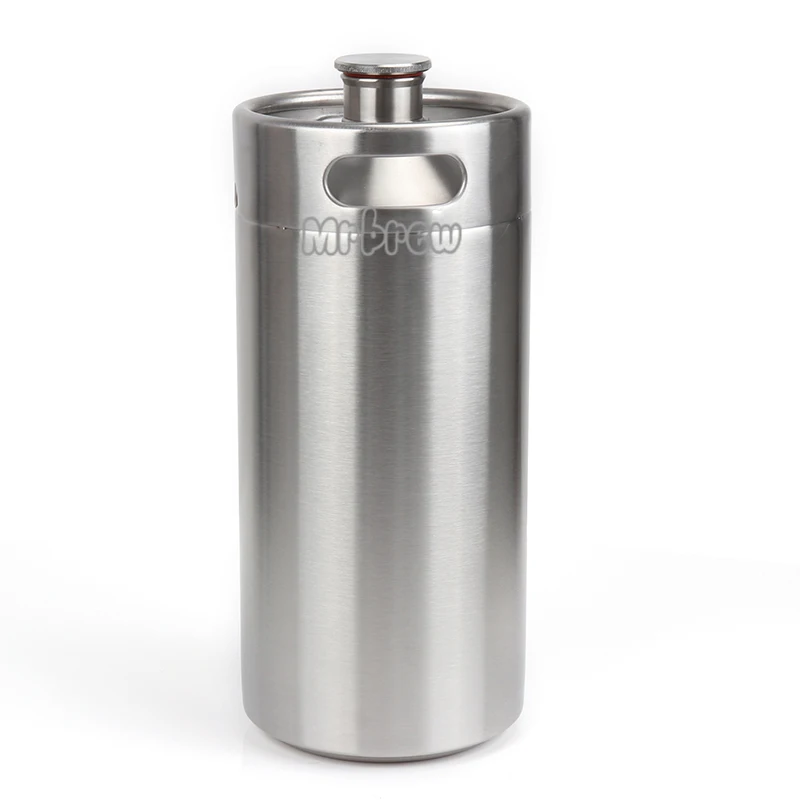 2 л/3,6 л/4 л/5 л/10L304 нержавеющая сталь ремесло пиво вторичное давление сосуд отечественный пивной бочка