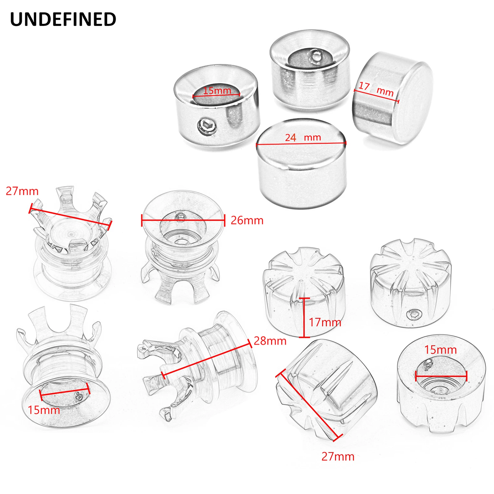 Black Spark Plug Head Bolt Cap Cover Screw Caps Trim for Harley Twin Cam Sportster 883 1200 Touring Street Glide 1999-2022 4PCS