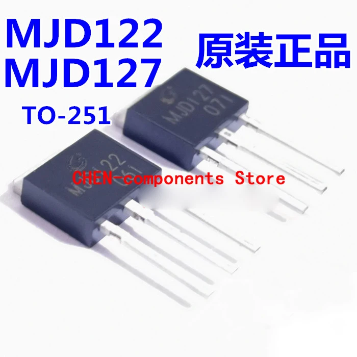 10Pcs Cj MJD127 MJD122 Te-251