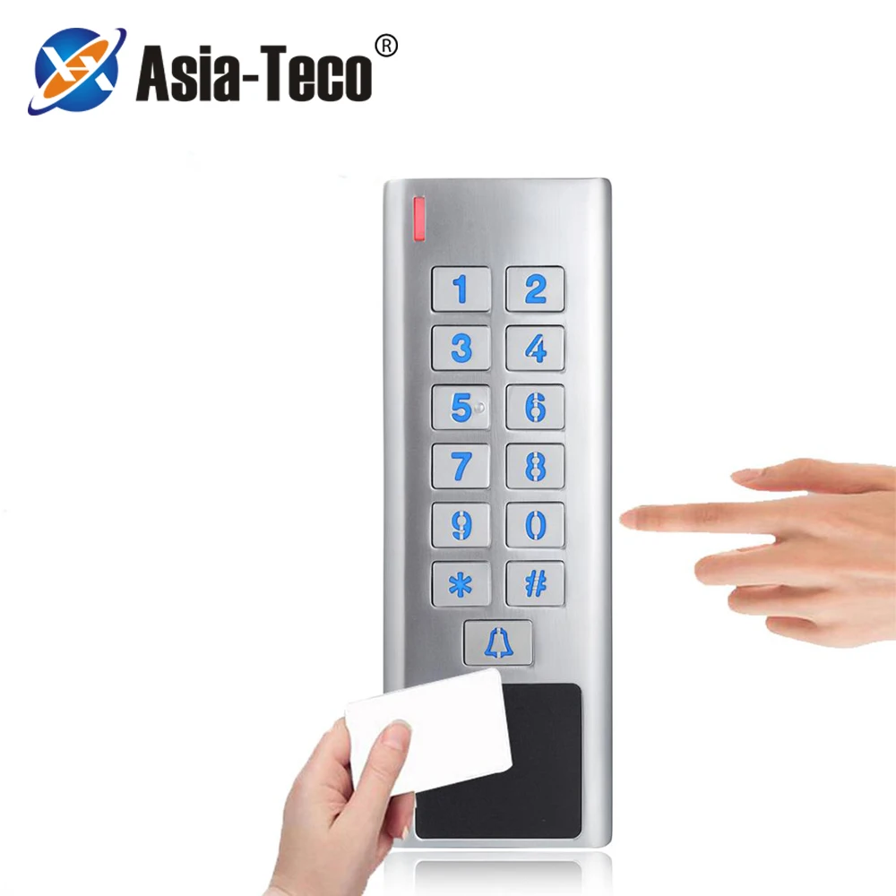 

Rfid Door Access Control Reader 2000Users WG input and output security RF Access Control Keypad IP68 Waterproof Outdoor use