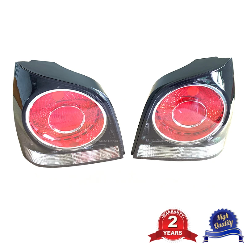 

Rear Left and Right Tail Lights Housing For VW POLO 9N 9N3 GTI Hatchback 2005-2010 Without Bulbs