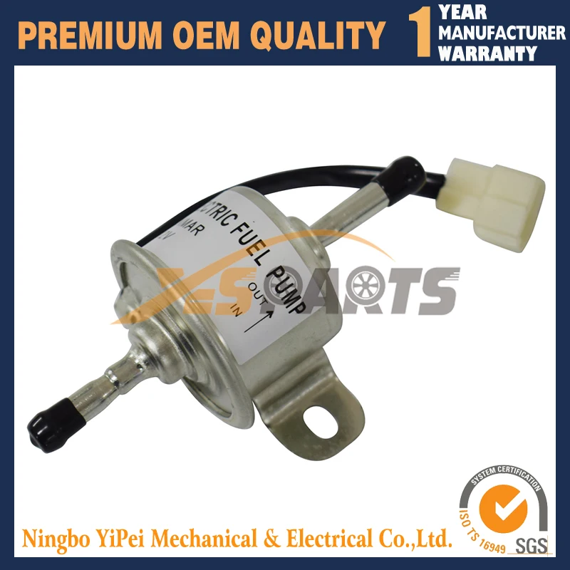 

12V Fuel Pump 119225-52102 For Yanmar 4TNV84 4TNV88 2TNV70 2V750 3TNV76 4TNV84