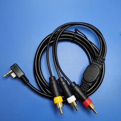 Black Audio video cable cord AV cable for PSP 2000 cable