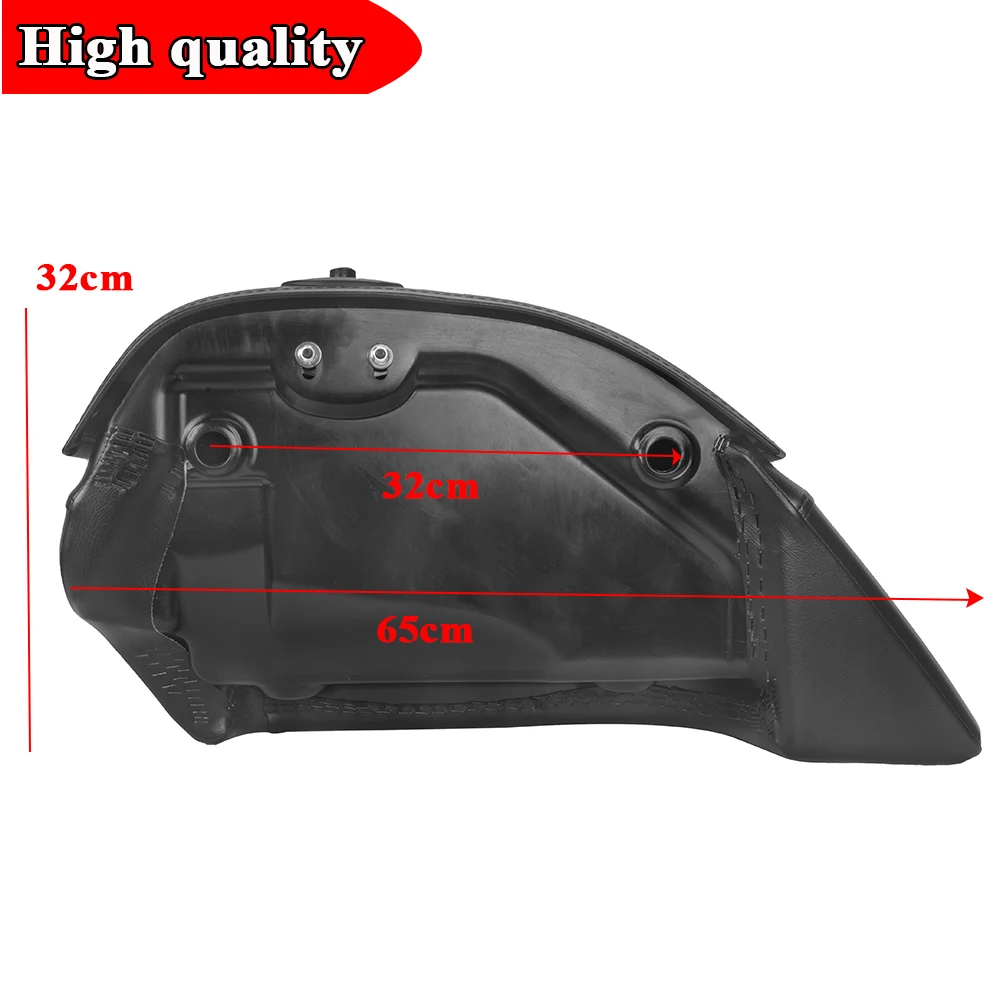 Left & Right Motorcycle Cruiser Hard Trunk SaddleBags Luggage Saddle Bag Case for Honda VTX Yamaha DS XVX Suzuki VL Kawasaki VN