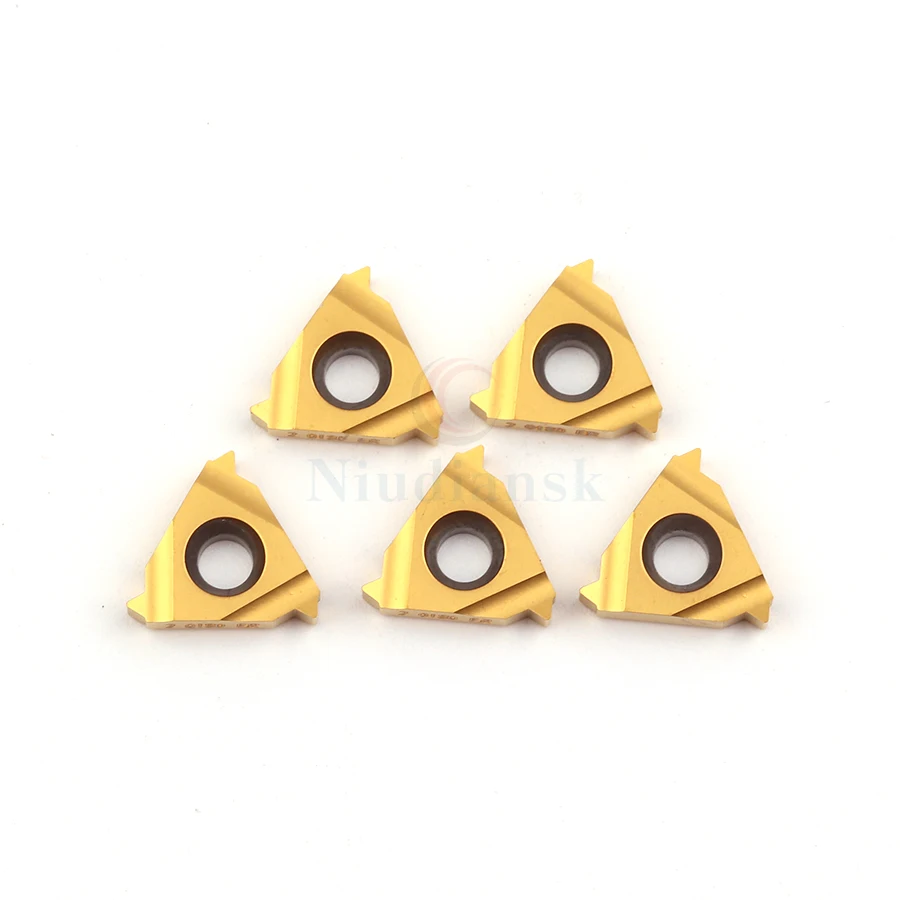 10Pcs 16ER 0.5ISO 0.75ISO 1.0ISO 1.25ISO 1.5ISO 1.75ISO 2.0ISO 2.5ISO 3.0ISO 3.5 Iso Ldc Draad Carbide Cnc Draaibank Draaien insert