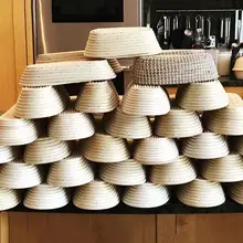 Oval Rattan Bread Proofing Basket #4