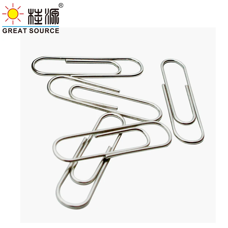 MQQ 28mm Metal Paper Clip U-Shape Colorful Metallic Lacquer Office Pin Fix Pin (2 Boxes)