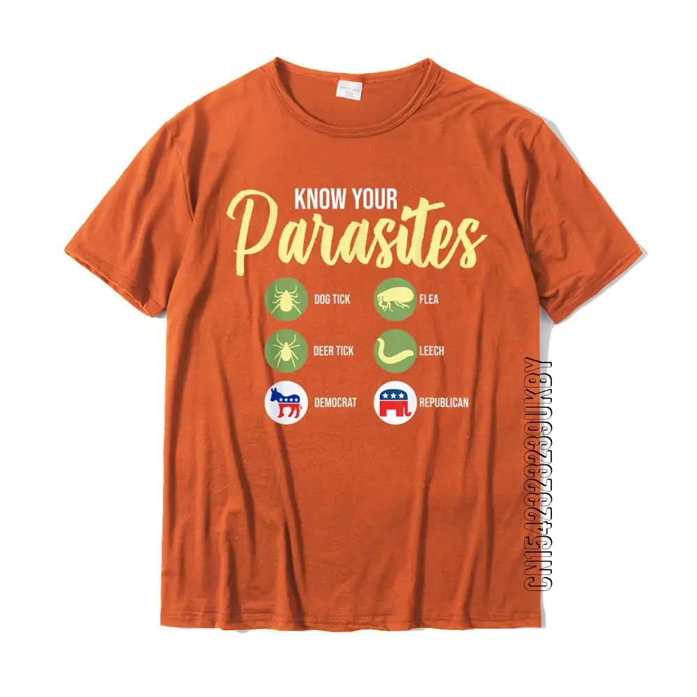 Libertarian Shirt Know Your Parasites T-Shirt T-Shirt Cosie Cotton Men T Shirt Normal New Design Tshirts