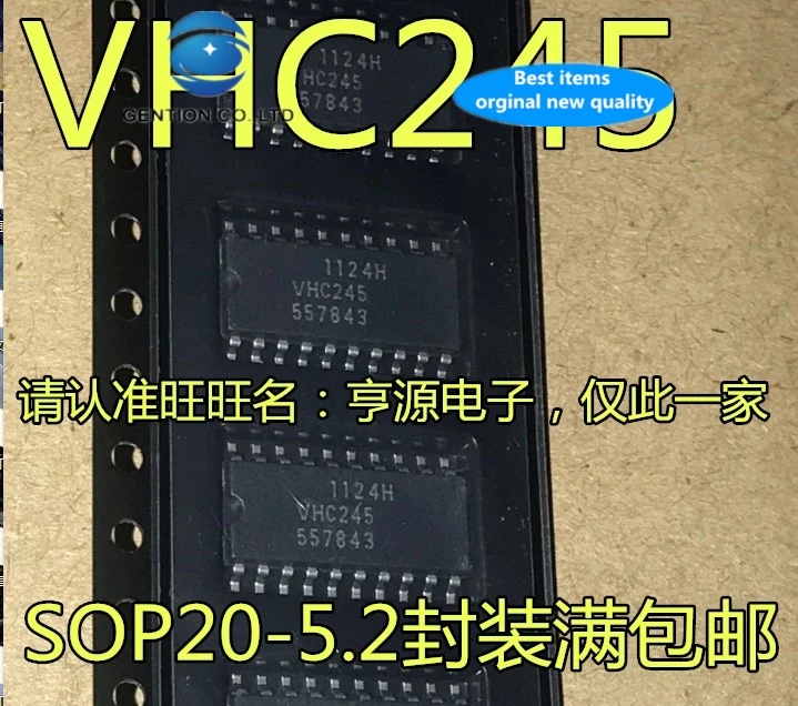 

30 PCS 100% new and orginal real stock TC74VHC245F VHC245 SOP - 20 China 5.2 mm logic IC