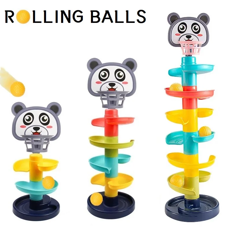 Kids Rolling Ball Drop Track Toys for Children Baby Educational Funny Game Christmas Present Boys Girls Puzzle Cute Gifts