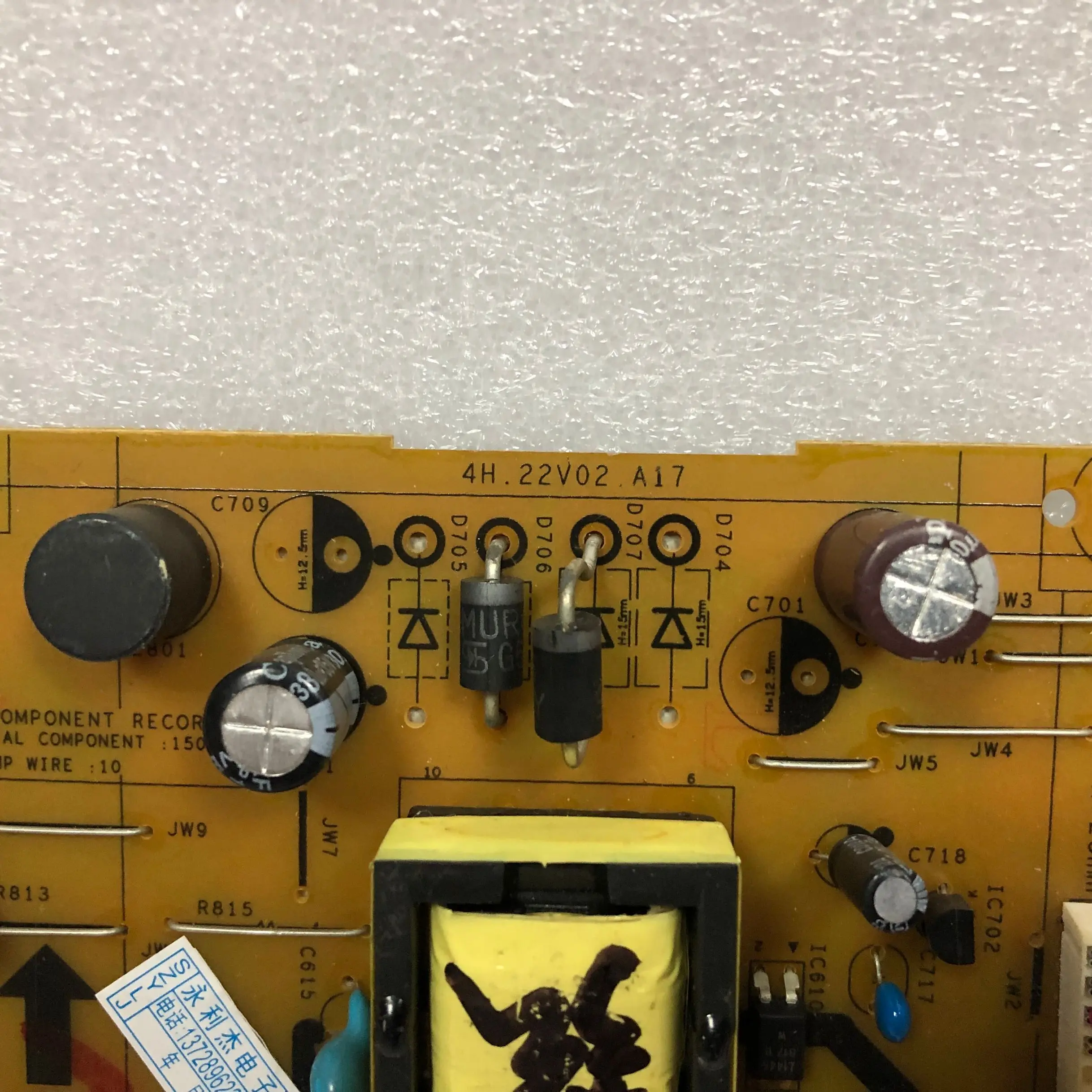 Frete grátis placa de potência original K202HQL P229HQL 4H.22V02.A10 4H.22V02.A17 4H.22V02.A00