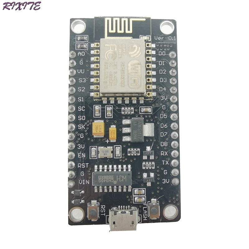 V3 Wireless Module NodeMcu 4M Bytes Lua WIFI Internet of Things Board based ESP8266 ESP-12E for Arduino Compatible CH340/CP2102