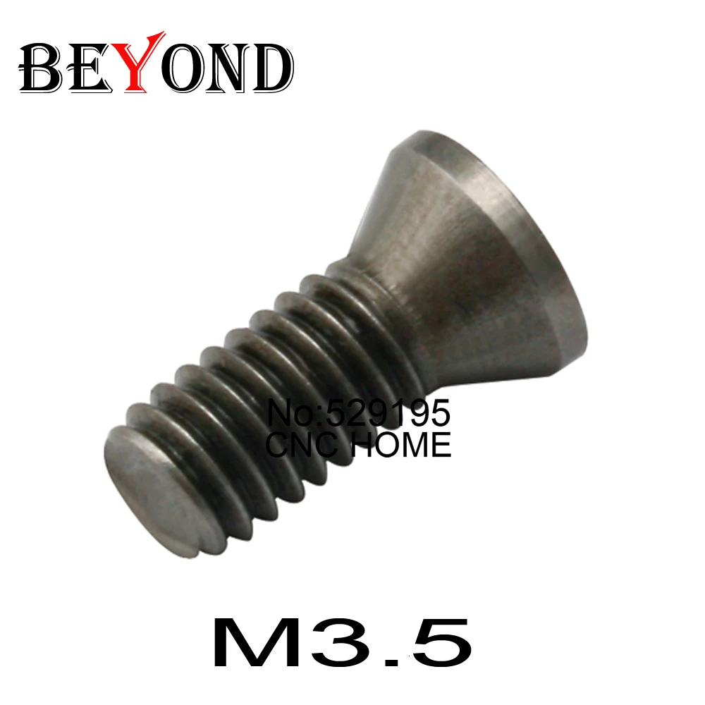 50pcs M3.5 Turning Tool Screw M3.5*12 M3.5*9 M3.5*10 M3.5*14 Insert Torx Screw for Replaces Carbide Inserts CNC Lathe Tool