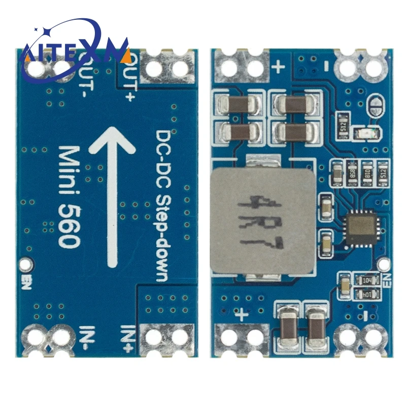 High Efficiency Output 3.3V 5V 9V 12V 5A mini560 Step Down DC-DC Converter Voltage Regulator Buck Stabilized Power Supply Module