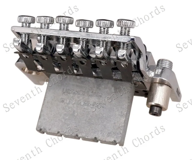 Ein Set Vintage-Tremolo-Brücke mit Doppelverriegelungssystem für E-Gitarren-Zubehörteile und Musikinstrumente – Detail 19