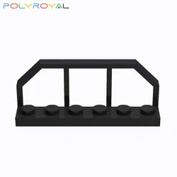 POLYROYAL Building Blocks Technicalal parts 1x6 car rear fence 10 PCS MOC Compatible With brands toys for children 6583