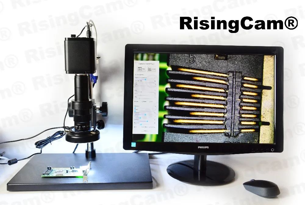 RisingCam 4K Ultra HD 30fps imx678 1/1.8" CMOS-Sensor HDMI- und USB-Ausgang Digitale 4K-Mikroskopkamera 4K – Detail 14