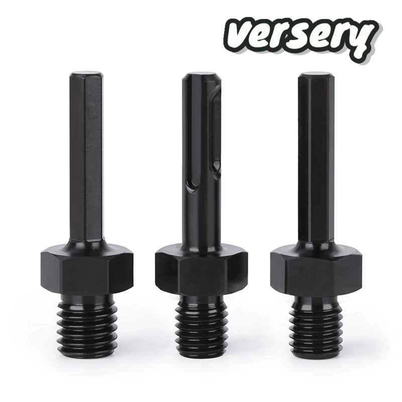 5/8-11" & M14 Gewinde auf 3/8 Sechskant-Spannschaft SDS Plus Adapter, geeignet für Diamant-Kernbohrer und Lochsägen, passend für Bohrhammer und elektrische Bohrmaschinen. – Detail 1