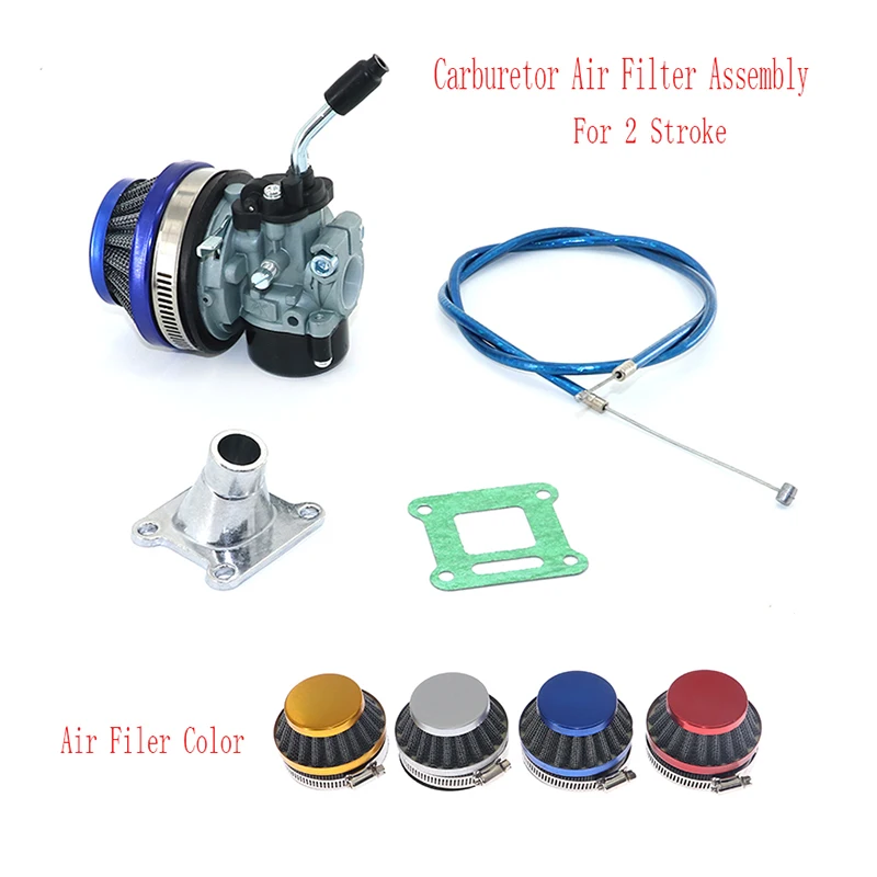 

Performance 19mm Carb Carburetor Air Filter For 37cc Water Cooled 2-stroke 47cc 49cc Mini Dirt Pocket Bike ATV Quad Motocross