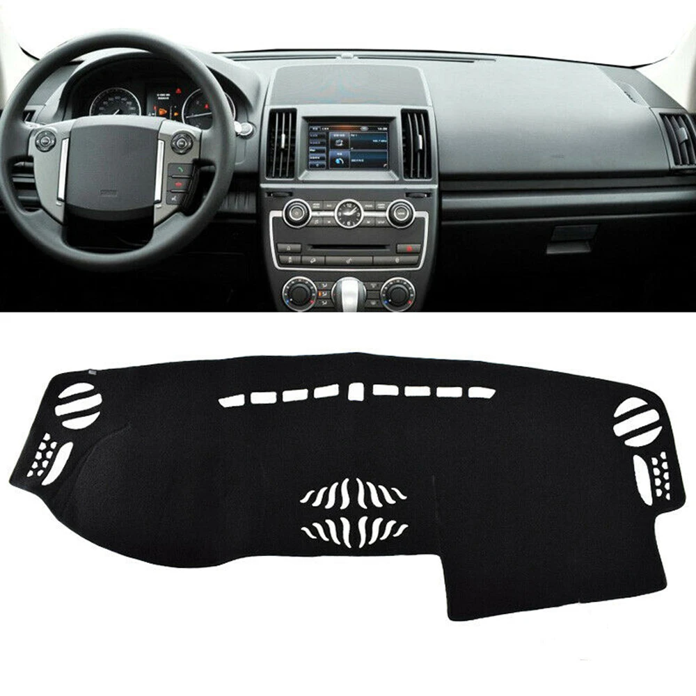 

For Land Rover LR2 Freelander 2 2007-2014 Dashboard Cover Trim Front Center Console Dash Panel Heat Proof Mat Sun Shade Carpet