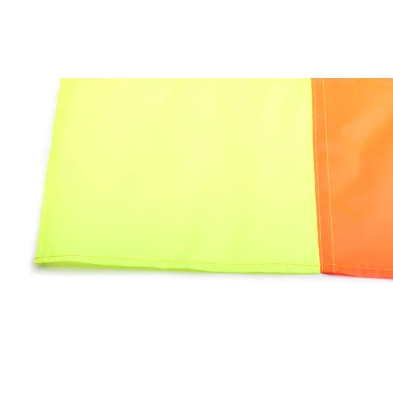 Football Match Flags Referee Equipment Football Judge Linesman Sideline Fair Play Sports Soccer Referee Flags With Carrying Bag