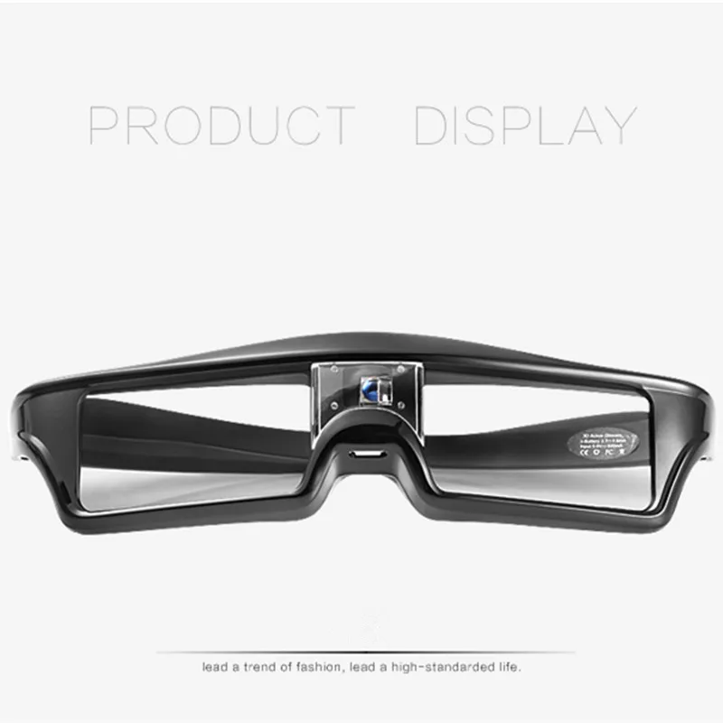 نظارات فيلم ثلاثية الأبعاد للتلفزيون الليزر العارض DLP-Link نشط مصراع المسرح المنزلي HD ستيريو فيلم USB تهمة رئيس شنت لعبة الموسيقى