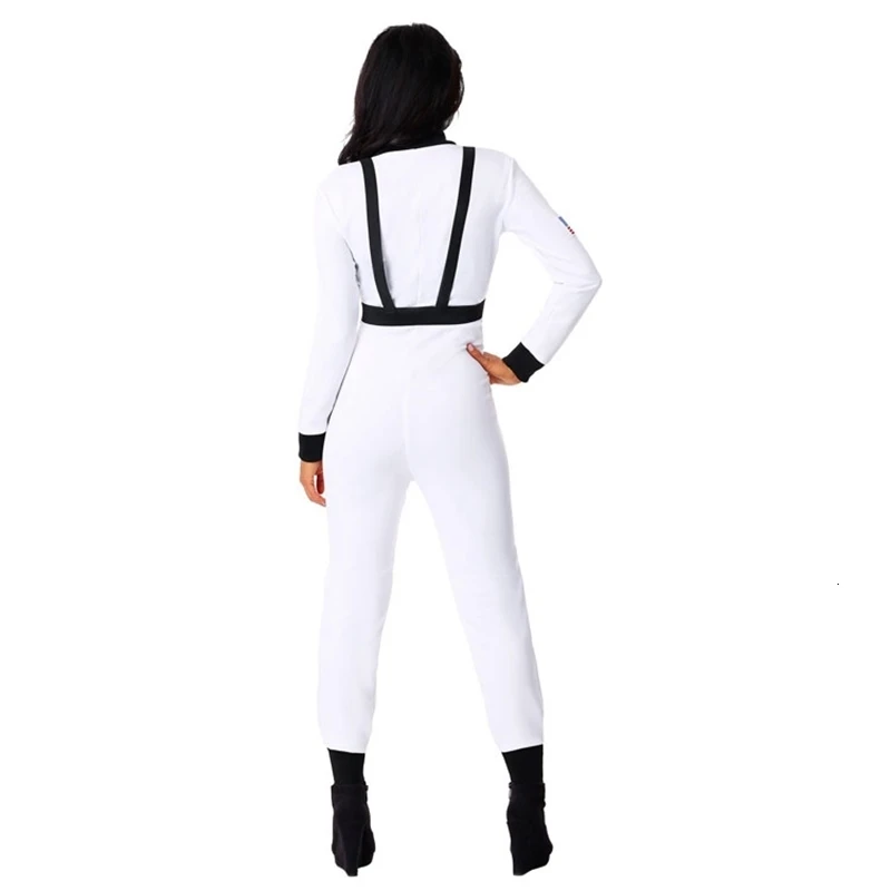 New astronaut cosplay suit with adult spacesuit helmet star party clothes performance Halloween props for women