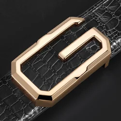 G belts mens Leisure Waistband man High Quality genuine leather Casual hombre Waist Strap fashion luxury brand Cowskin sash