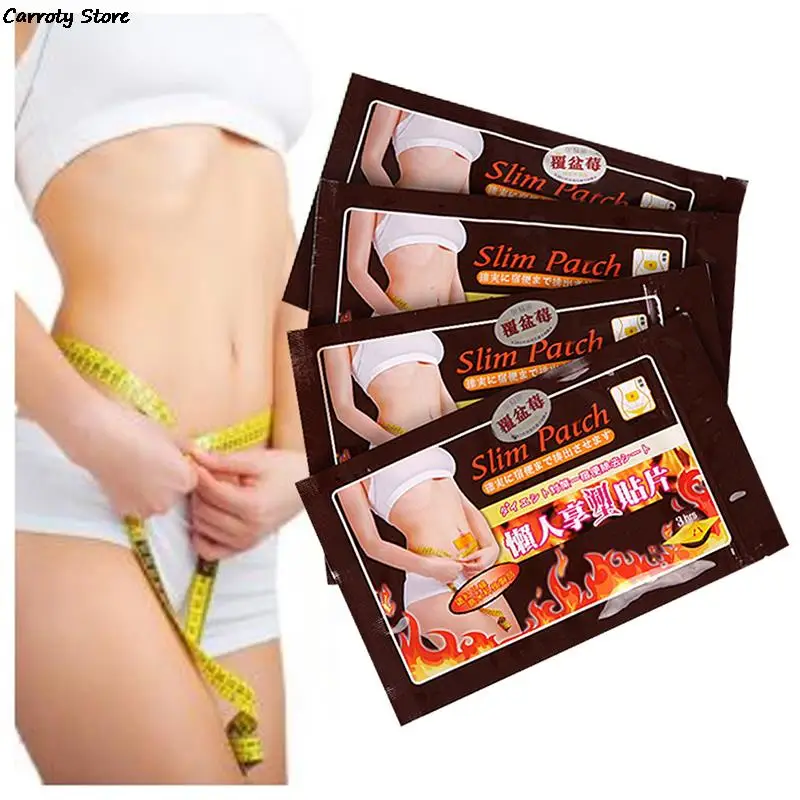 10pcs/bag Slim Patch Weight Loss Cellulite Fat Burn Detox Slim Belly Arm Slim Patch 200mm*150mm*60mm