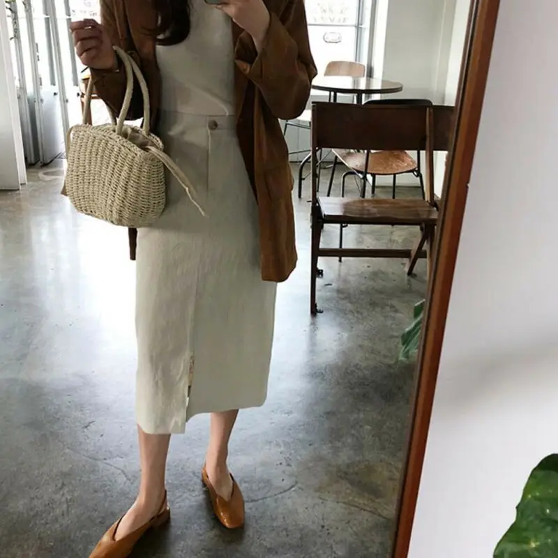 Hot Women Straw Bags Woven Bag Summer Beach Rattan Shoulder Bag Bamboo Bag Handbag