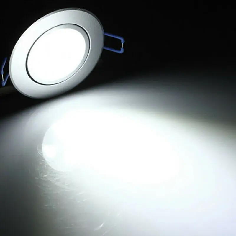 10 Stuks 6W Dimbare Led Verzonken Plafond Down Light Koel Warm Natuurlijke Witte Lamp 220V 110V downlight Spotlight Voor Home Hotel Dak