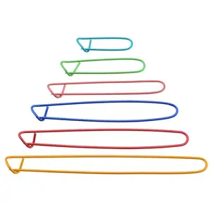 2/6pcs 1セットアルミニットニット針クリップクラフトステッチホルダー安全ピンかぎ針編みフックロック織り縫製ツール 10ベストセールスクロシュピン-10