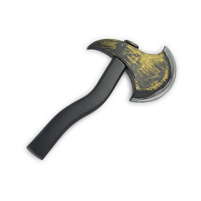 Halloween Props Plastic Weapons Toys Swords Axes Weapons Children's Toys Pointed Axe Cosplay Not Sharp Safety