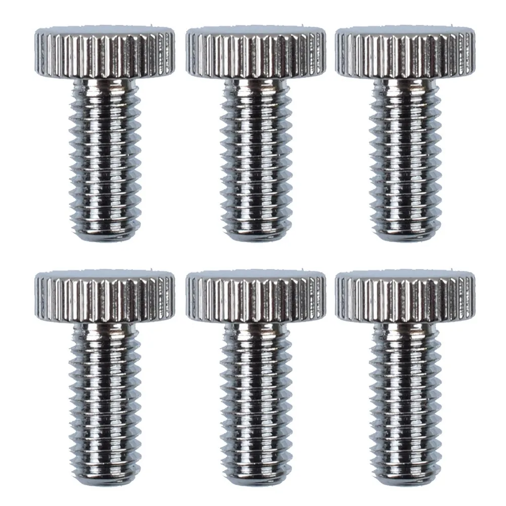 6Pcs Electric Double System Tremolo Bridge Fine Tuning Screws Thread For Floyd Rose Tremolo Systems Guitar Bass Accessories