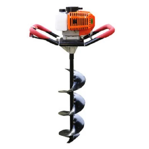 New Model Heavy Duty 52CC/63CC Gas Powered Post Hole Digger ,Ground drill Earth Auger with 80mm drill bits