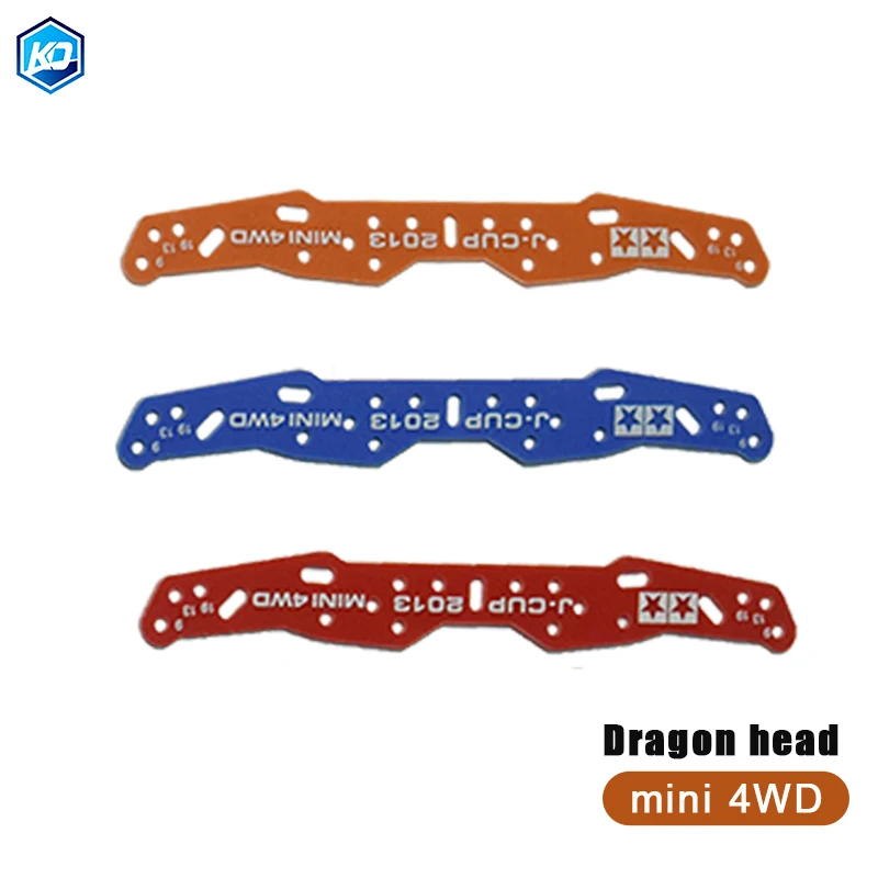 1.5mm J-CUP 2013 DIY Tamiya Mini 4WD Racing Model Rear Plate Colored Glass Fiber Rear Multi-Roller Fixing Bracket 95260 94954