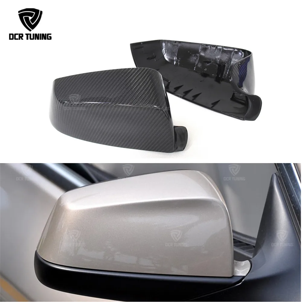 

Carbon Fiber Rear View Mirror Cover For BMW 5 6 7 Series F07 F06 F12 F13 F01 2009 - 2013 Add On Style & Replacement Style