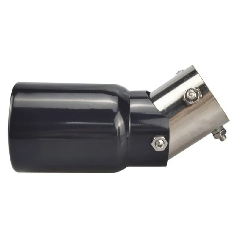 38-54mm inlet adjustable factory sell Angle adjustable stainless steel automobile exhaust tip muffler tail throat