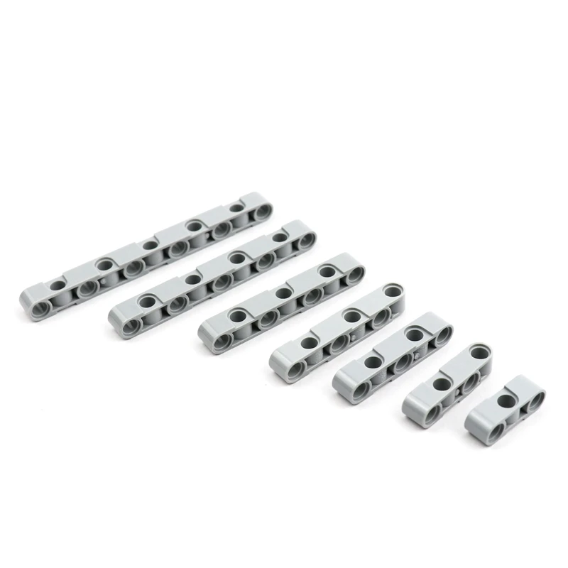 Kỹ Thuật Phần Tia 1X3 1X4 1X5 1X6 1X7 1X9 1x11MOC Khối Xây Dựng Studless Liftarm Thay Thế Cho Xe Tải Xe Lửa Khủng Long 70 Miếng