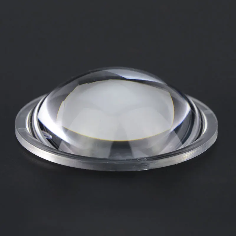 2pcs 35mm 38mm 40mm Plano Convex Lens Optical PMMA Plano-convex focusing LED lens Focal length 38mm 32mm 23mm