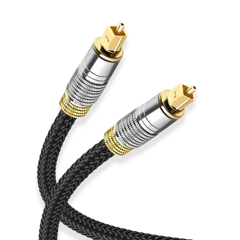 HIFI 5.1 Digital SPDIF Fiber Toslink Optical Audio Cable For TV Box PS4 Speaker Wire Soundbar Amplifier Subwoofer 1m 2m 5m 10m