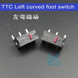 TTC original mouse micro switch left right curved foot switch FOR Sensei RAW RIVAL IKARI mouse side buttons 2pcs Free shipping