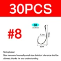30 piezas talla 8